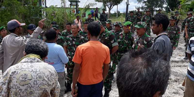 Warga Desa Naunu Tolak Pembangunan Sarana TNI Di Wilayah Mereka