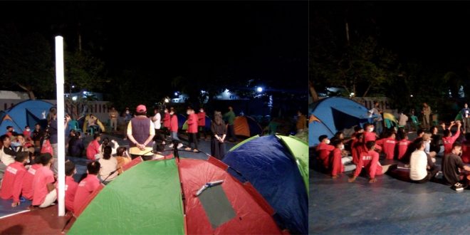 LPKA Kelas 1 Kupang Gelar Outbond dan Camping Bersama Andikpas